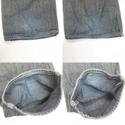 EVISU Herringbone Painter Pants Navy Size 30