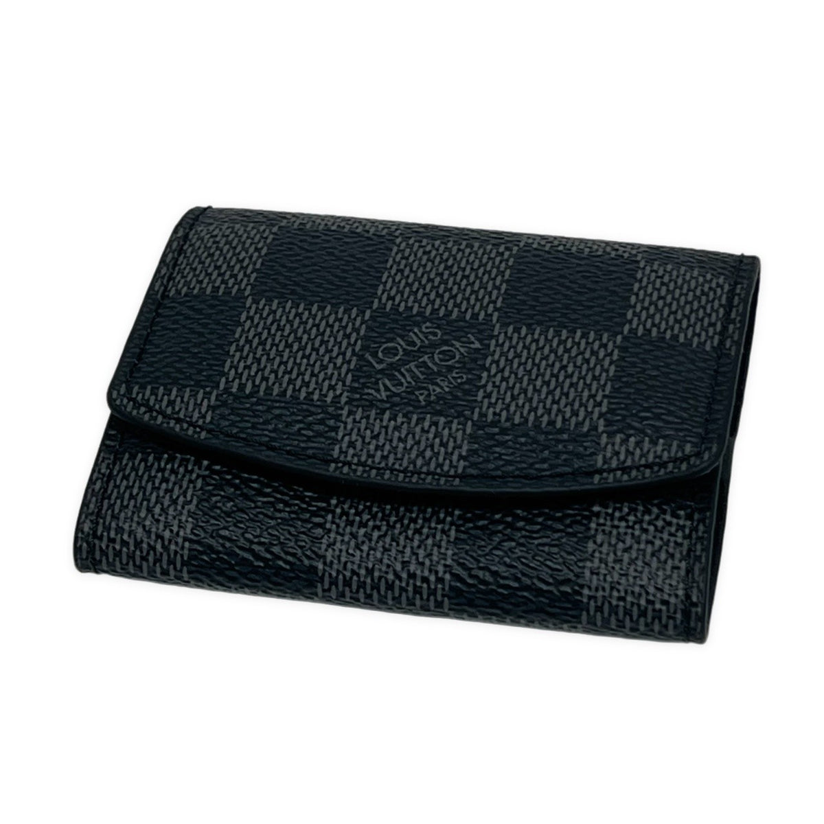 LOUIS VUITTON LV Circle Silver Cufflinks Italy
