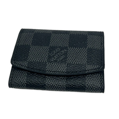 LOUIS VUITTON Damier Silver Cufflinks Made in Italy