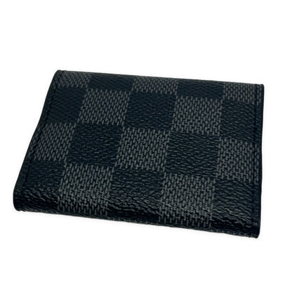 LOUIS VUITTON Damier Silver Cufflinks Made in Italy