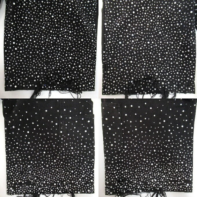 BIRTH OF ROYAL CHILD Diamond Shorts Black Size M