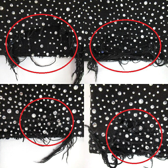 BIRTH OF ROYAL CHILD Diamond Shorts Black Size M