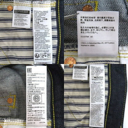 LEVI’S VINTAGE CLOTHING 1944 WWII Denim Indigo Size W30