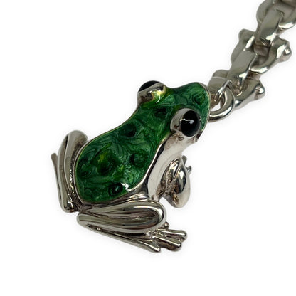 TIFFANY&Co. Vintage Silver 925 Frog Keyring Bag
