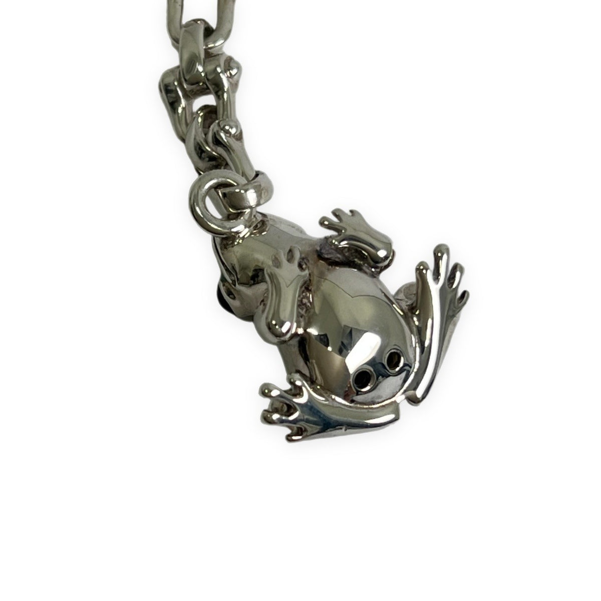 TIFFANY&Co. Vintage Silver 925 Frog Keyring Bag