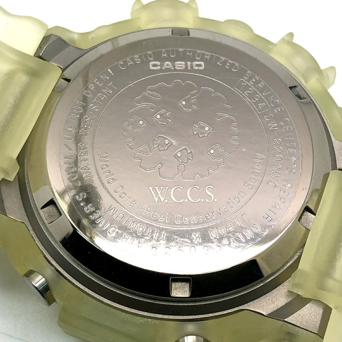 Casio G-SHOCK Frogman W.C.C.S. DW-8201WC-2T Skeleton Watch