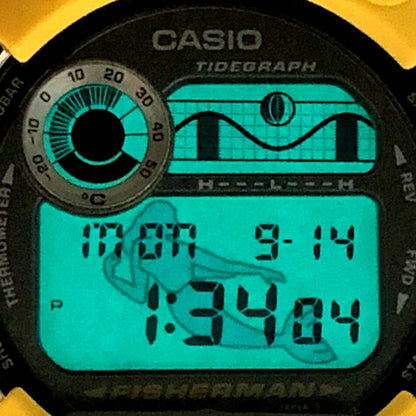Casio G-SHOCK DW-8600YJ-9T Fisherman Men In Yellow Watch