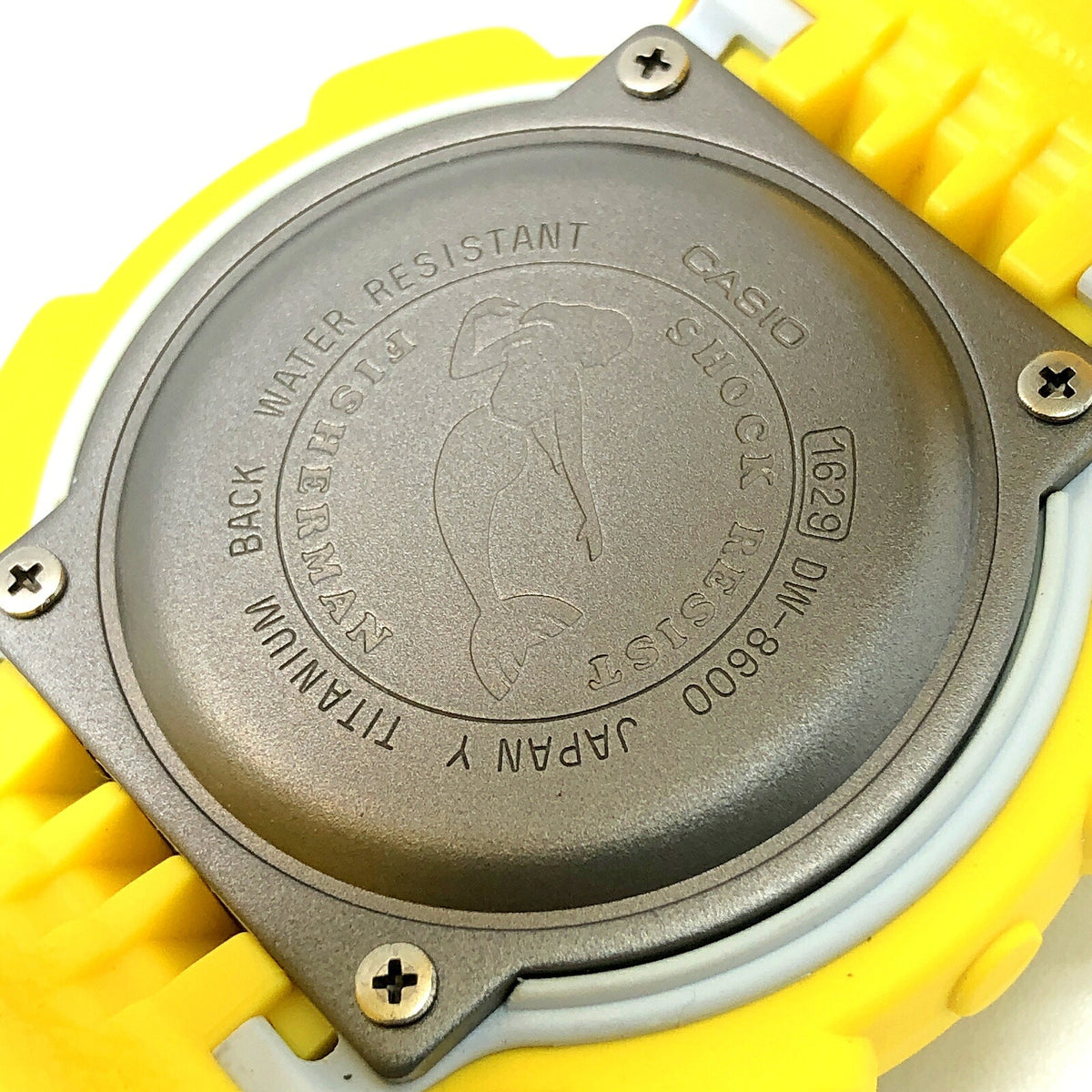 Casio G-SHOCK FISHERMAN MEN IN YELLOW DW-8600YJ-9T Watch