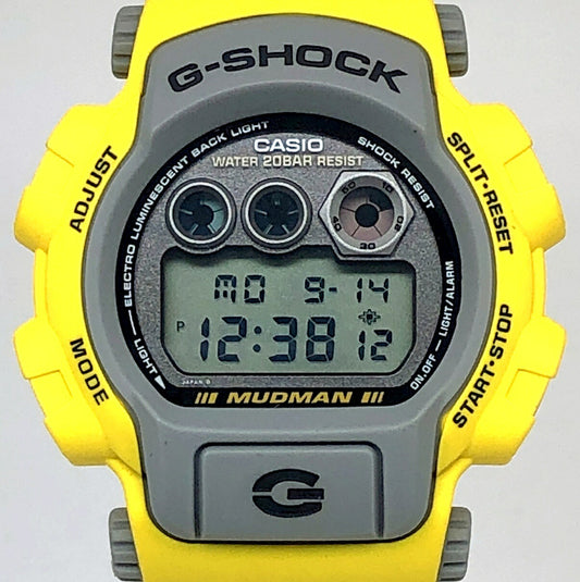 Casio G-SHOCK Mudman DW-8400Y-9T Men In Yellow Watch