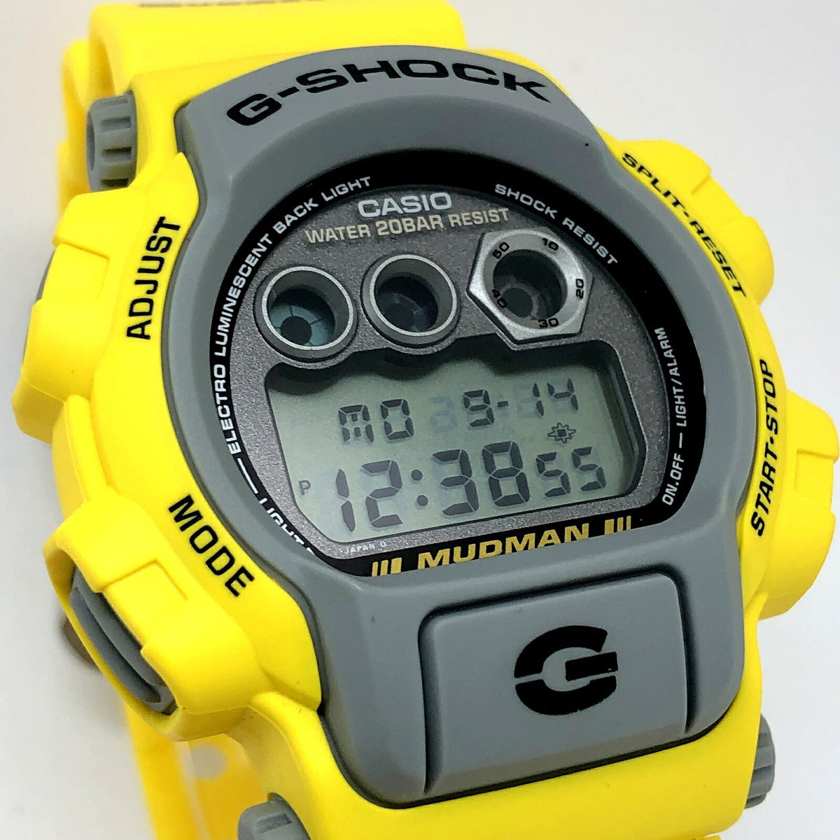 Casio G-SHOCK Mudman DW-8400Y-9T Men In Yellow Watch