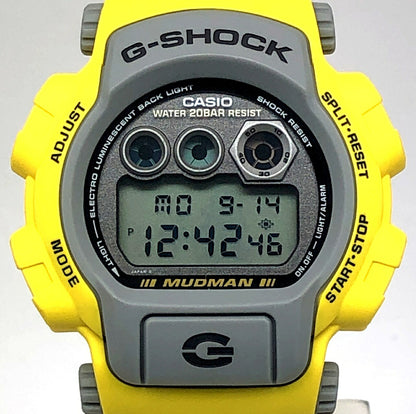 Casio G-SHOCK Mudman DW-8400Y-9T Men In Yellow Watch