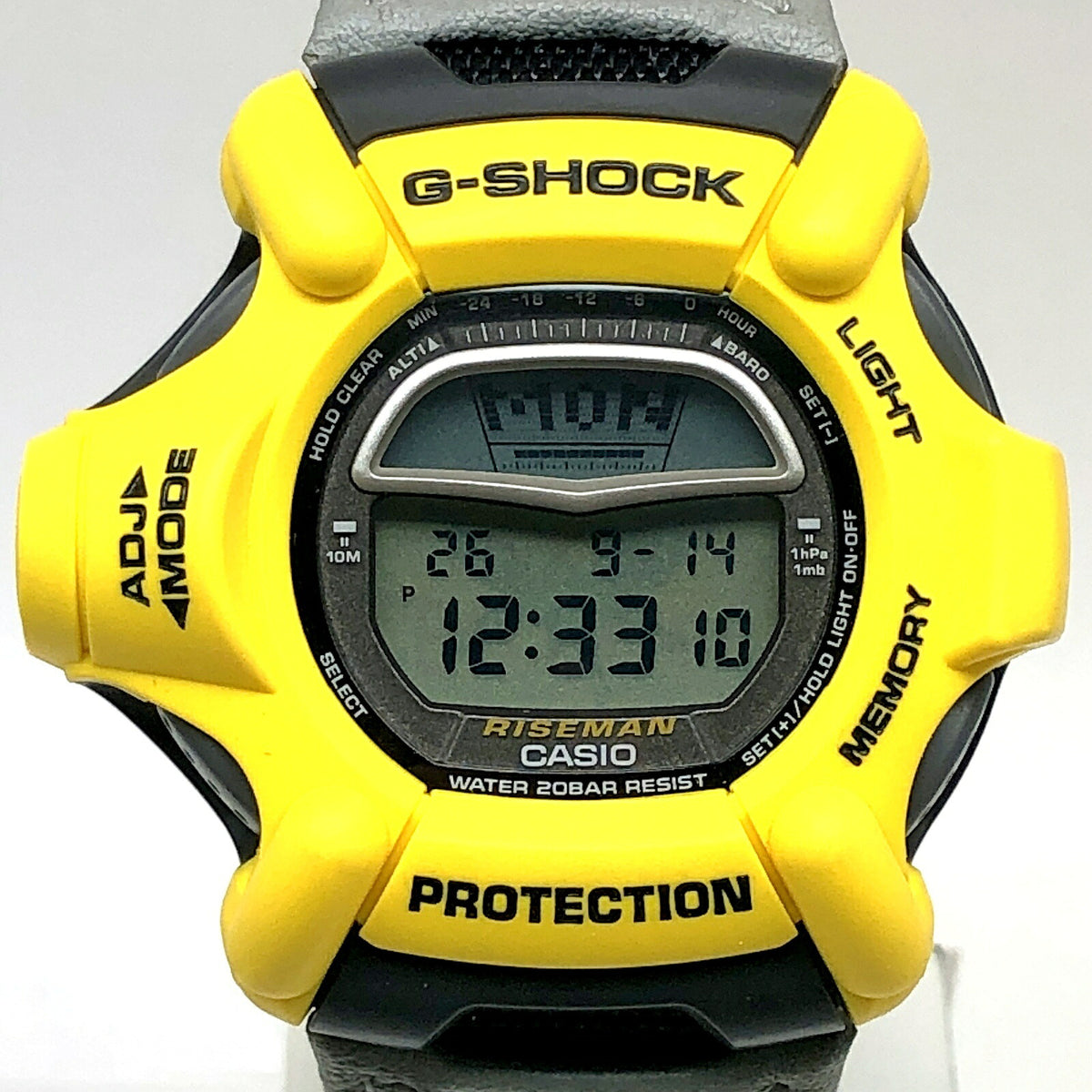 Casio G-SHOCK RISEMAN MEN IN YELLOW DW-9100YJ-9T Watch Multi