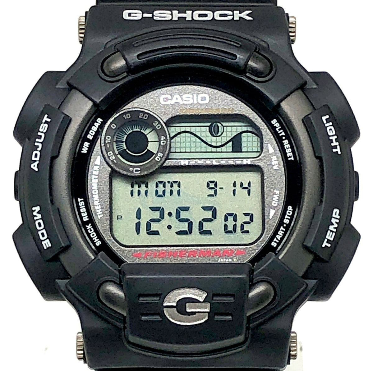 Casio G-SHOCK FISHERMAN MEN IN BLACK DW-8600ZJ-1T Watch