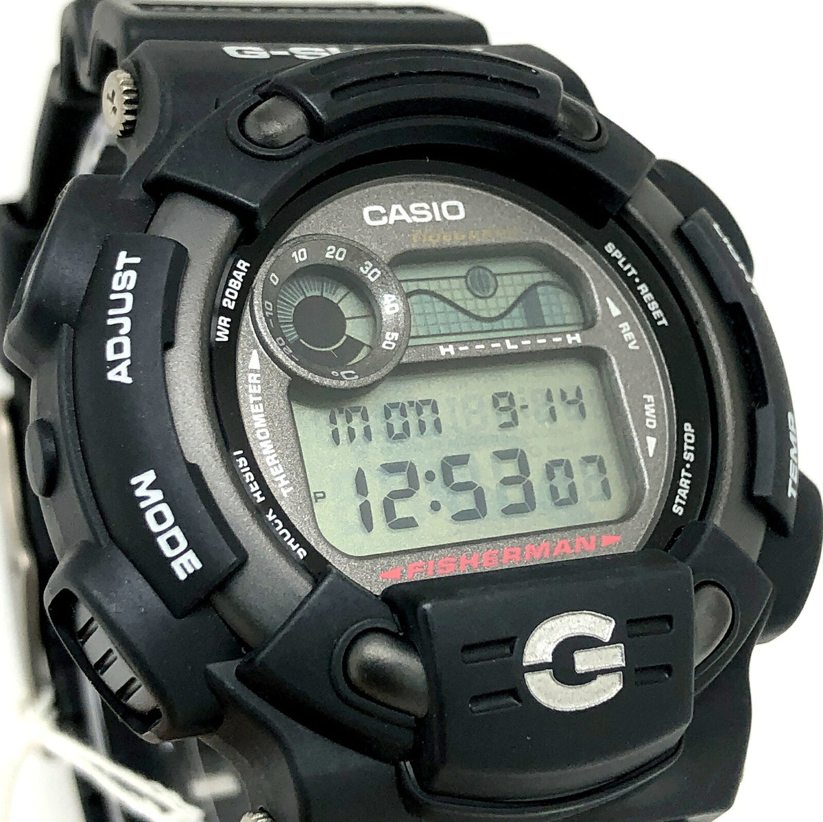 Casio G-SHOCK FISHERMAN MEN IN BLACK DW-8600ZJ-1T Watch