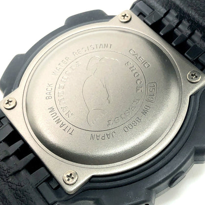 Casio G-SHOCK FISHERMAN MEN IN BLACK DW-8600ZJ-1T Watch