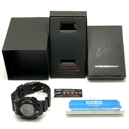 Casio G-SHOCK FISHERMAN MEN IN BLACK DW-8600ZJ-1T Watch