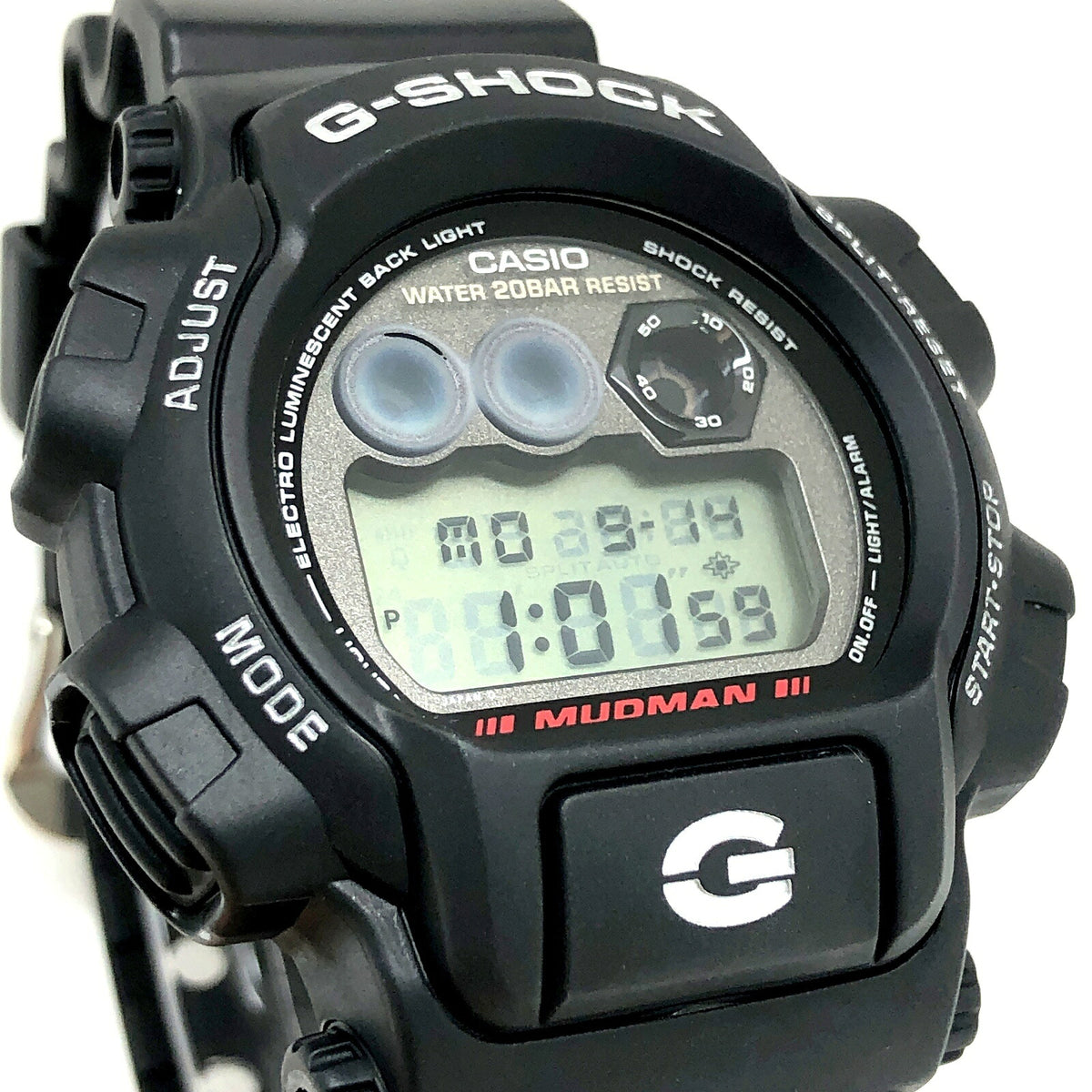 Casio G-SHOCK DW-8400Z-1T Mudman Men In Black Watch