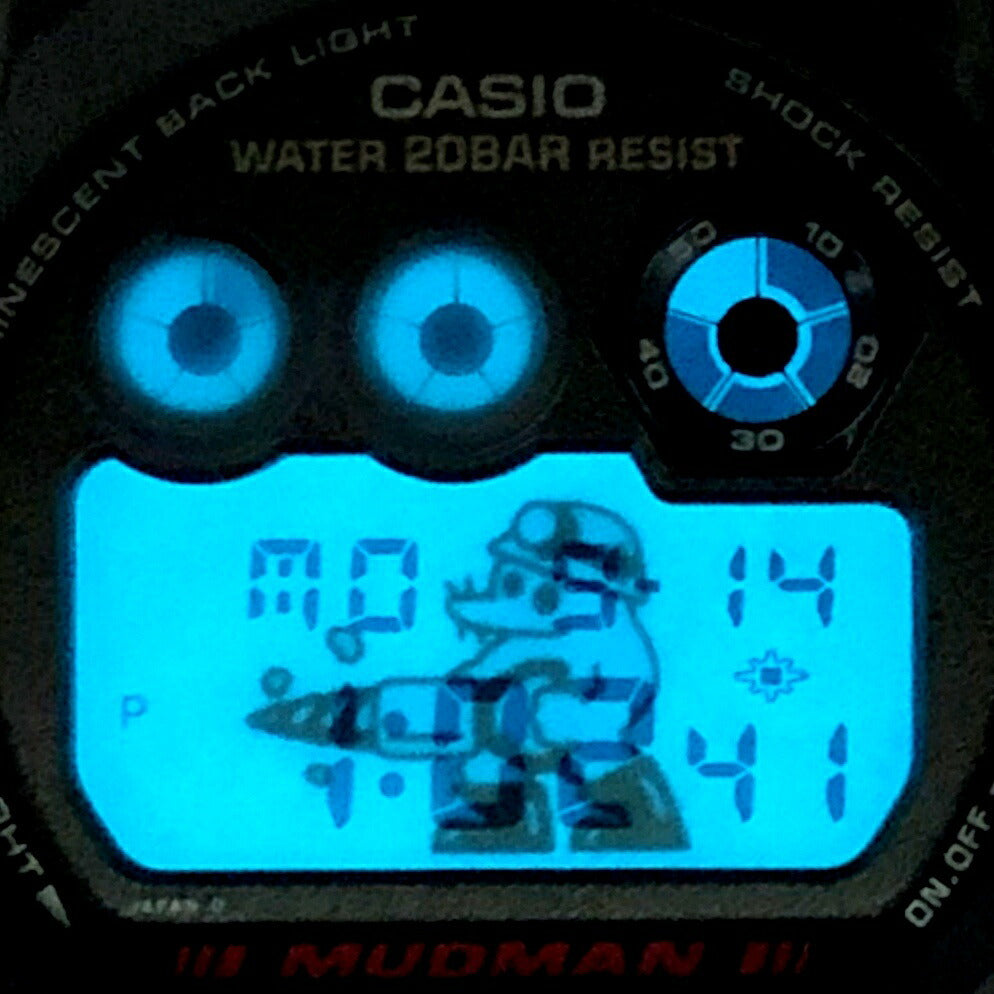 Casio G-SHOCK DW-8400Z-1T Mudman Men In Black Watch