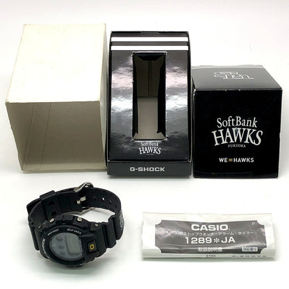 Casio G-SHOCK DW-6900FS SoftBank Hawks Collab Watch