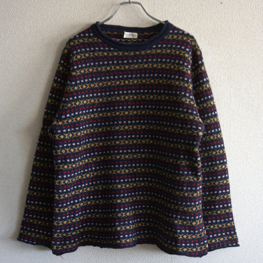 barfiller 80s-90s Roll neck knit sweater Size S
