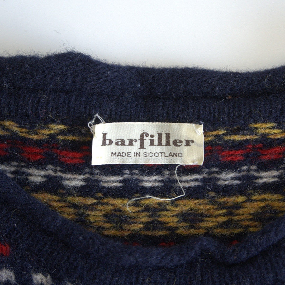 barfiller 80s-90s Roll neck knit sweater Size S
