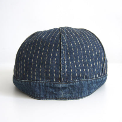 RRL Indigo Wabash Engineer Cap Faded Size ONE SIZE
