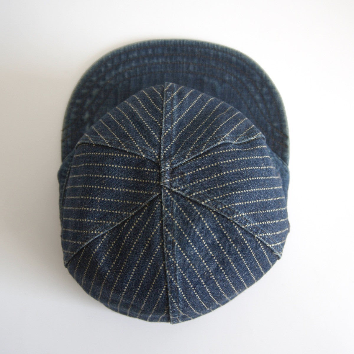 RRL Indigo Wabash Engineer Cap Faded Size ONE SIZE