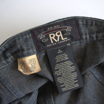 RRL Indigo Wabash Engineer Cap Faded Size ONE SIZE