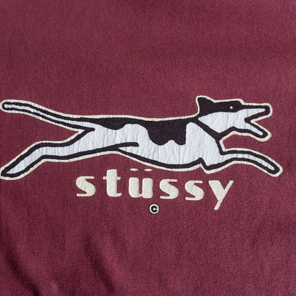 Stussy 80S Double-sided print T-shirt Size XL