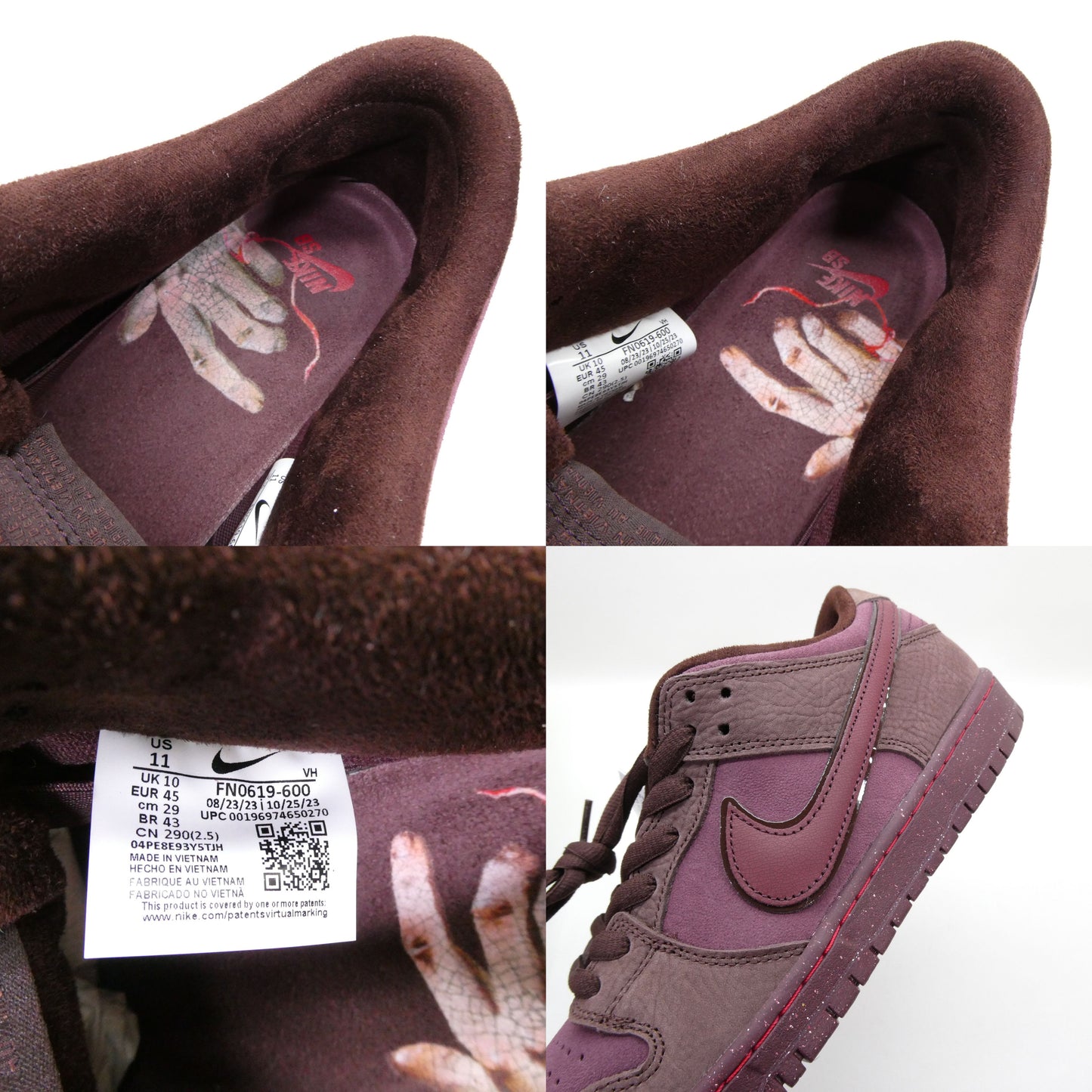 NIKE SB Dunk Low Valentine's Day City of Love Sneakers