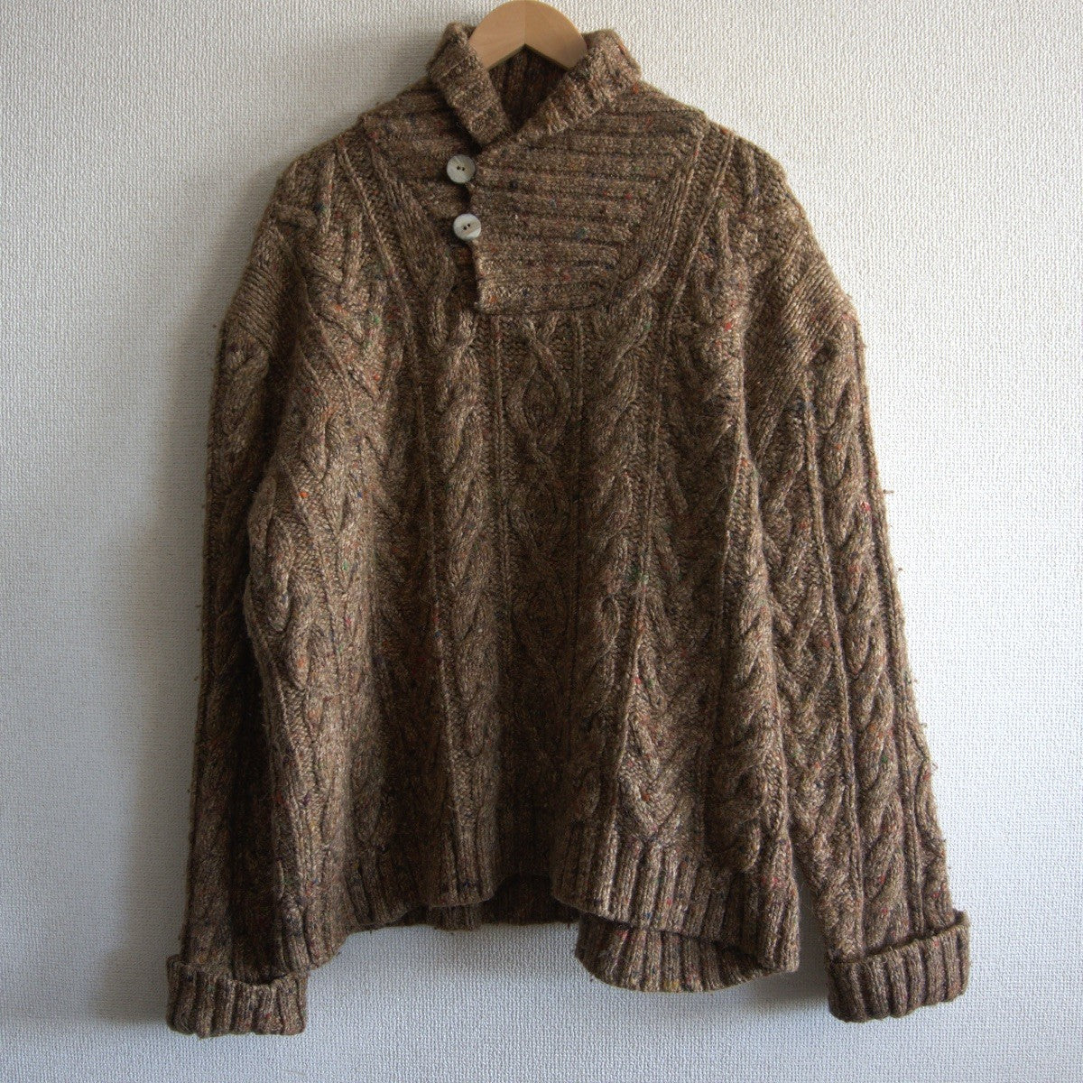 Polo Ralph Lauren 90S Nep Cable Knit Sweater Size XXL
