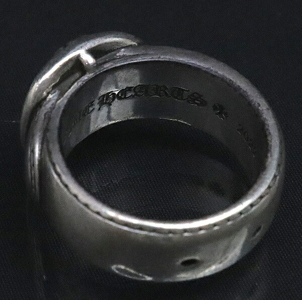 CHROME HEARTS Belted Gunslinger Silver Ring Size ONE SIZE