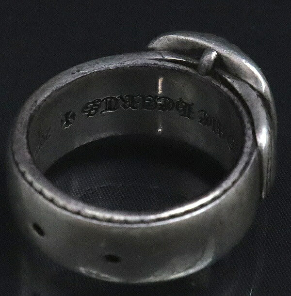 CHROME HEARTS Belted Gunslinger Silver Ring Size ONE SIZE