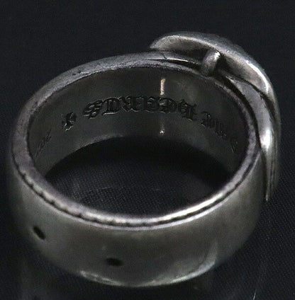 CHROME HEARTS Belted Gunslinger Silver Ring Size ONE SIZE