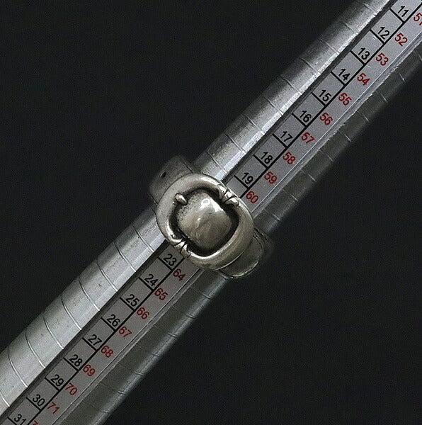 CHROME HEARTS Belted Gunslinger Silver Ring Size ONE SIZE