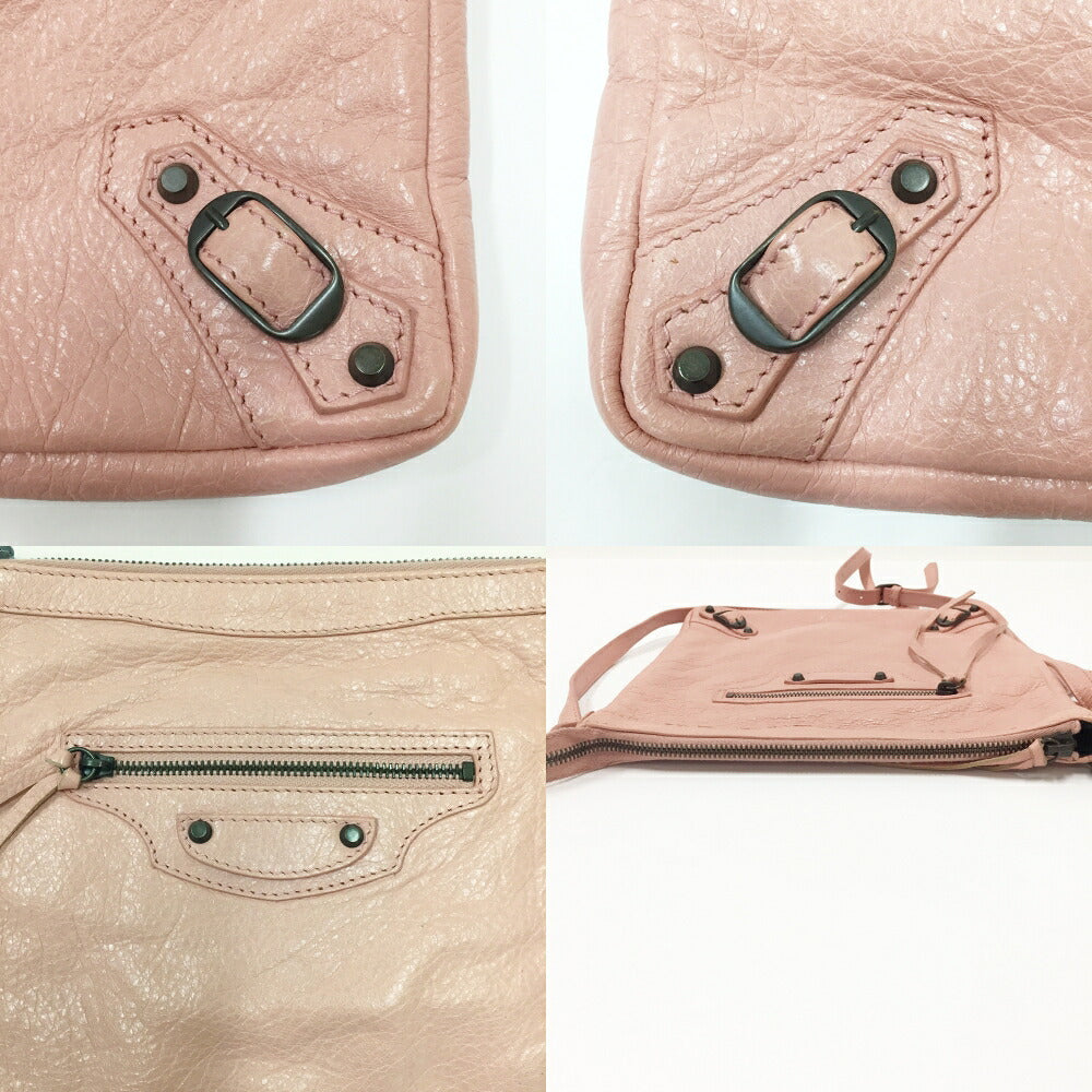 BALENCIAGA Pink Shoulder Bag Size ONE SIZE