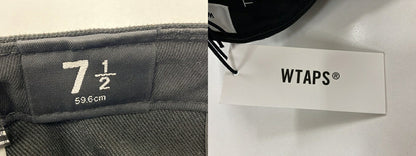 WTAPS x New Era 59FIFTY Low Profile Cap Black Size 7 1/2