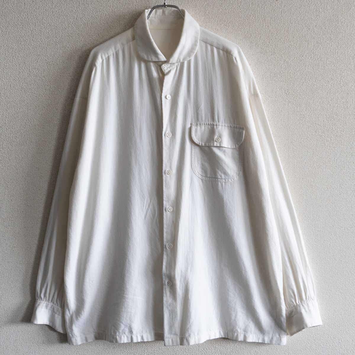 Porter Classic ALUMO Cotton Cashmere Shirt Size L
