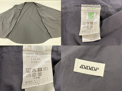 URBAN RESEARCH Nylon Baseball Long-Sleeve Shirt Size XXL