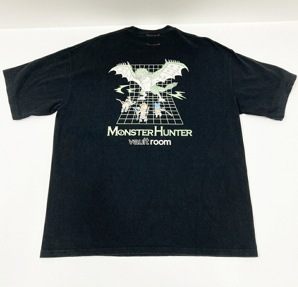VAULTROOM x Monster Hunter Rathian T-Shirt Black Size XL