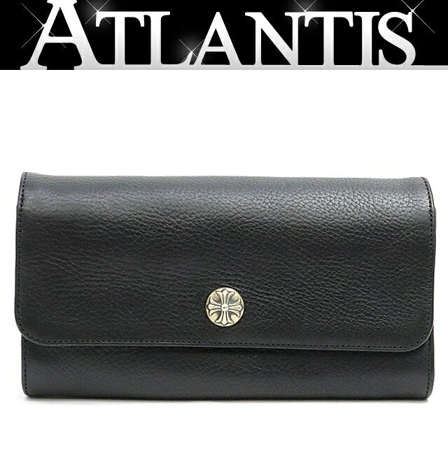 CHROME HEARTS Judy Wallet Leather Long Wallet Size ONE SIZE