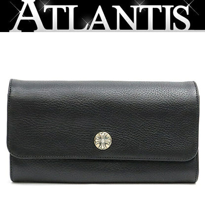 CHROME HEARTS Judy Wallet Leather Long Wallet Size ONE SIZE