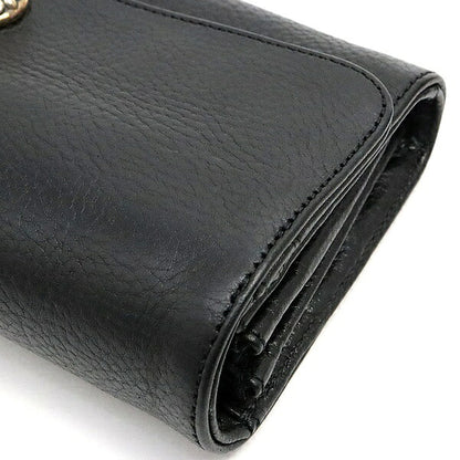 CHROME HEARTS Judy Wallet Leather Long Wallet Size ONE SIZE
