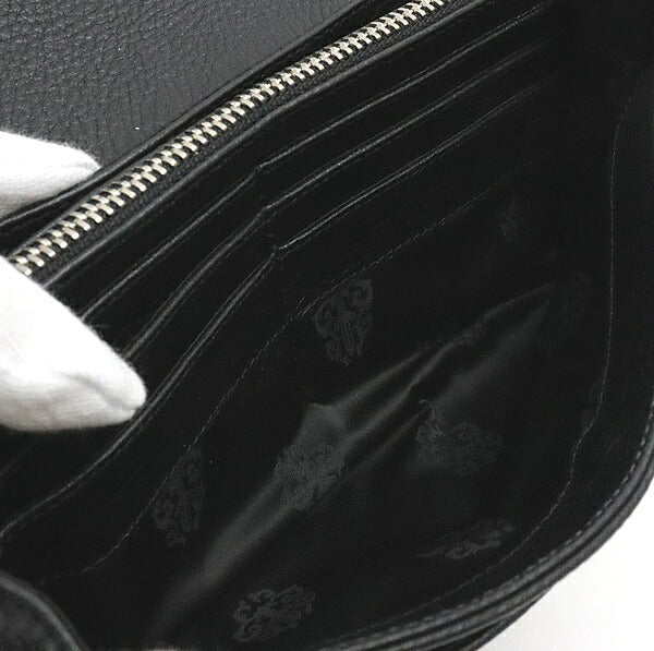 CHROME HEARTS Judy Wallet Leather Long Wallet Size ONE SIZE