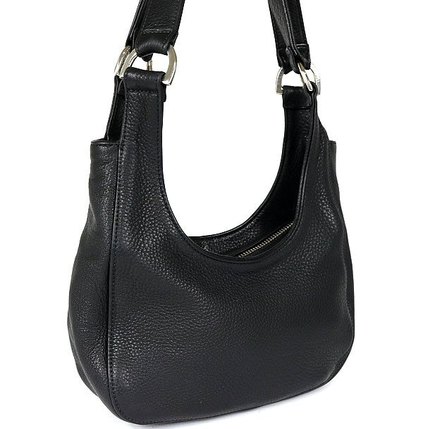 CHROME HEARTS Hobo Scroll Leather Shoulder Bag Size ONE SIZE