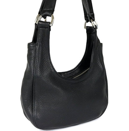 CHROME HEARTS Hobo Scroll Leather Shoulder Bag Size ONE SIZE