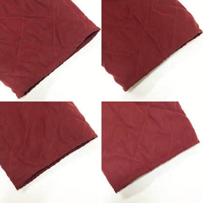 HERMES Bordeaux Quilted Jacket Size 52