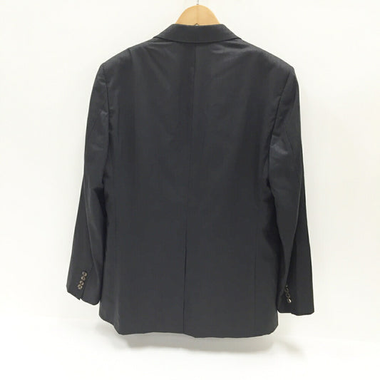 HERMES Charcoal Grey Tailored Blazer Size 52