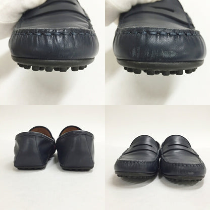 GUCCI Driving Sneakers Navy Blue Size 6.5
