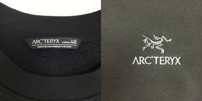 ARC'TERYX Emblem Fleece Crew Black Size L